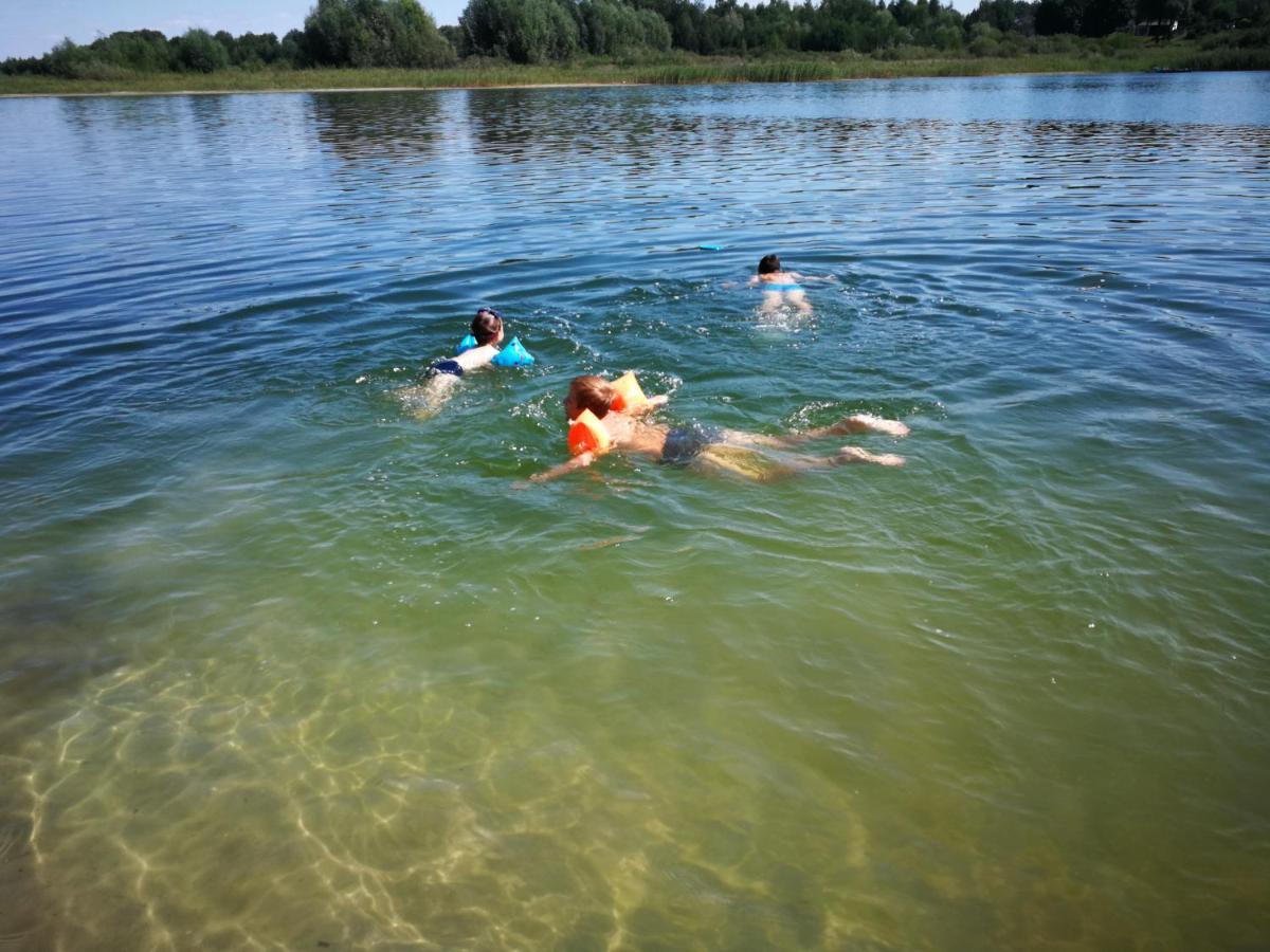 Domki Domek Na Jeziorem Wilczynskim Budzislawskim , Las, Osobno Ogrodzony 2-6 Osob- Klimatyzacja, Ogrzewanie, 62-550 Zygmuntowo Gm Wilczyn Exterior foto