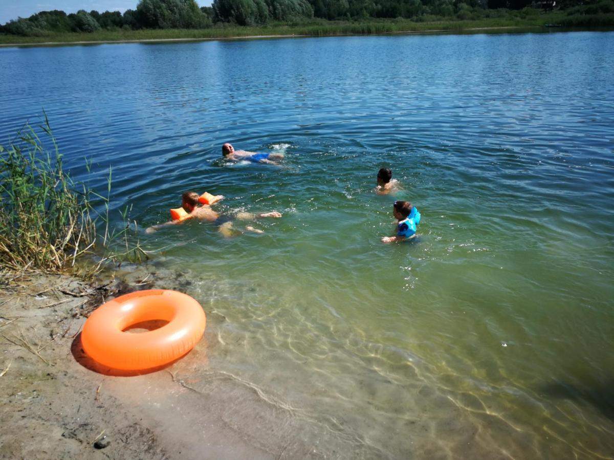 Domki Domek Na Jeziorem Wilczynskim Budzislawskim , Las, Osobno Ogrodzony 2-6 Osob- Klimatyzacja, Ogrzewanie, 62-550 Zygmuntowo Gm Wilczyn Exterior foto